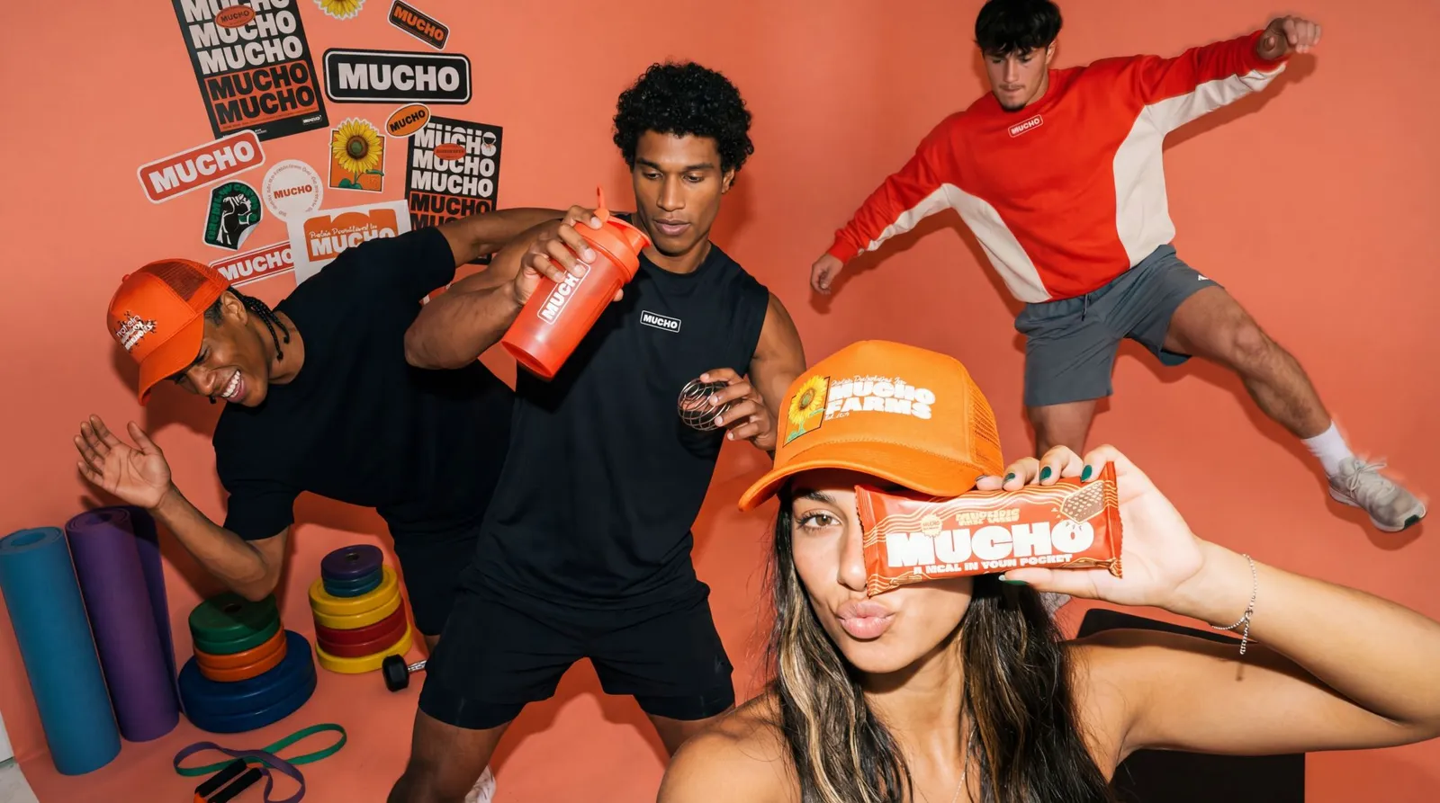 Mucho Brands. Visual identity and selected work by Diego Luján Studio